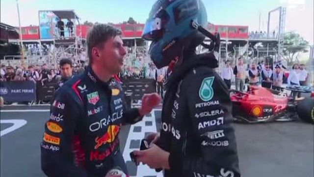 Verstappen ajusta contas com Russell: «Cabeça de p…»