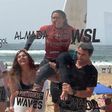 Mafalda Lopes vence Caparica Surf Fest; Vasco Ribeiro perde na final