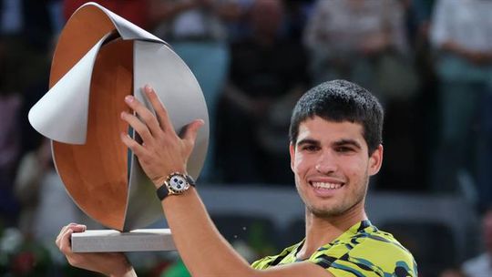 Alcaraz conquista Madrid Open pelo segundo ano consecutivo