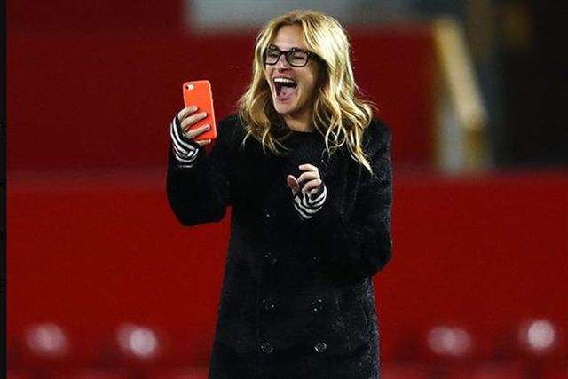 United não perde tempo e provoca Guardiola a propósito de Julia Roberts