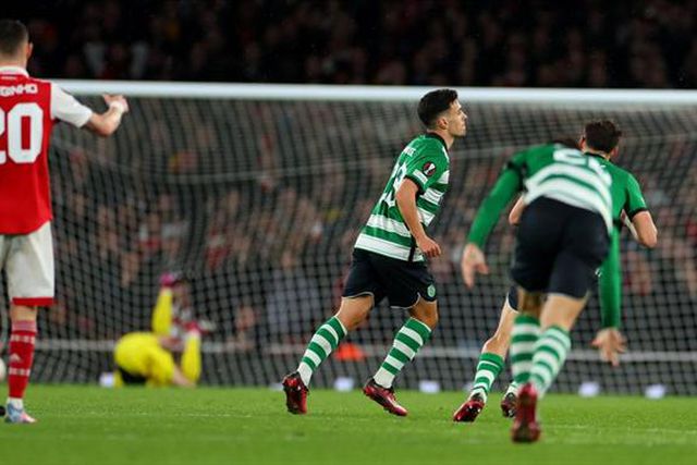 Pote lembra golaço ao Arsenal: «Olhei para cima, vi uma coisa amarela...»