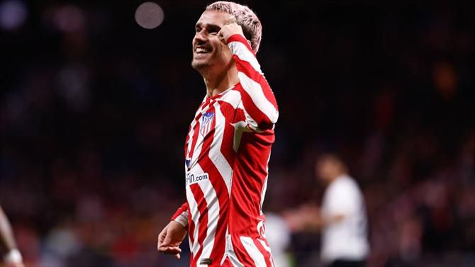 Griezmann abriu o caminho para nova vitória do At. Madrid