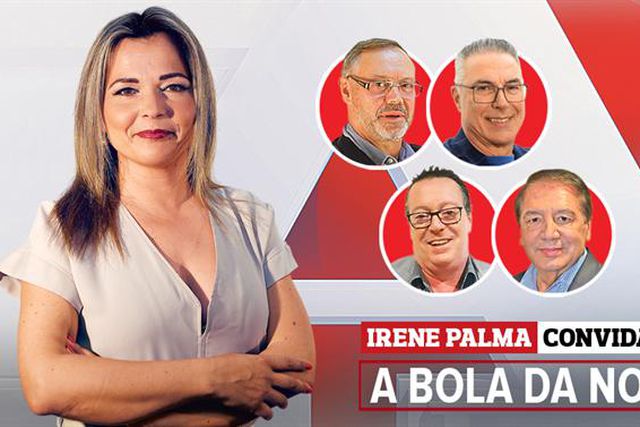 Álvaro Magalhães, Augusto Inácio, António Melo e Carlos Severino convidados de Irene Palma em A BOLA DA NOITE (22.00 h)