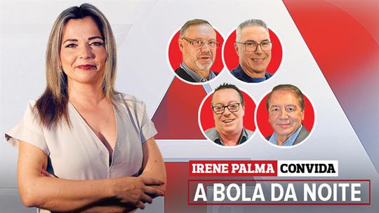 Álvaro Magalhães, Augusto Inácio, António Melo e Carlos Severino convidados de Irene Palma em A BOLA DA NOITE (22.00 h)