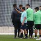 Túnel para aniversariante no último treino antes do Arsenal (veja as fotos)
