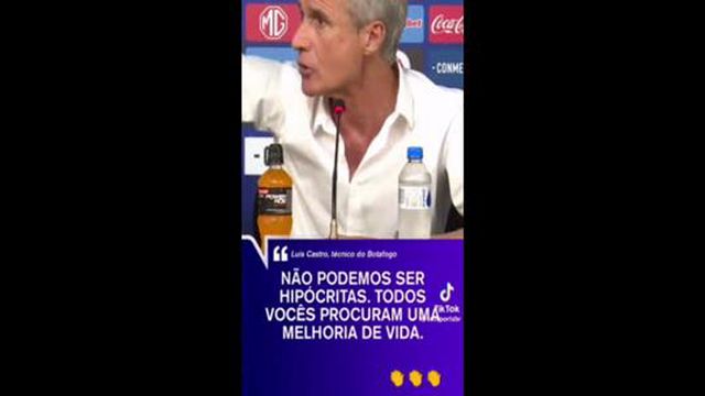 Luís Castro irritou-se com jornalistas após o jogo da madrugada de quinta-feira frente aos chilenos do Magallanes