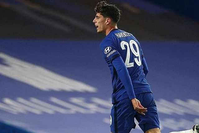 Hat-trick de Havertz na goleada do Chelsea