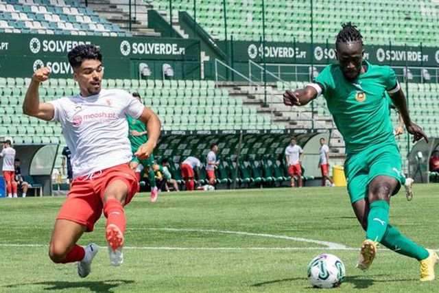 Derrota em teste com o SC Braga B