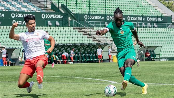 Derrota em teste com o SC Braga B