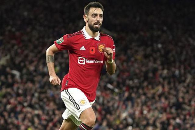 Bruno Fernandes dá alento ao substituto de CR7