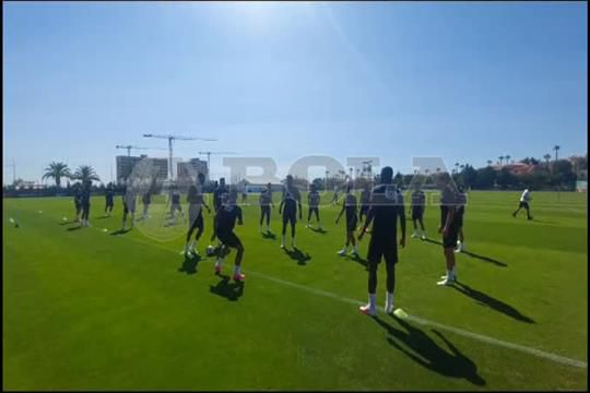 Primeiro treino do Sporting em Lagos (parte 2)