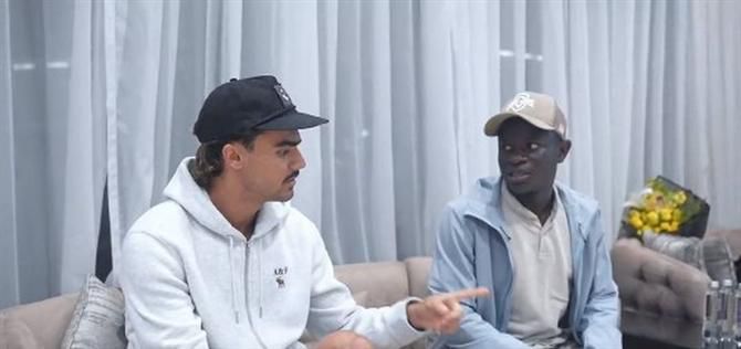 As chegadas de Benzema, Jota e Kanté a Jeddah (vídeo)