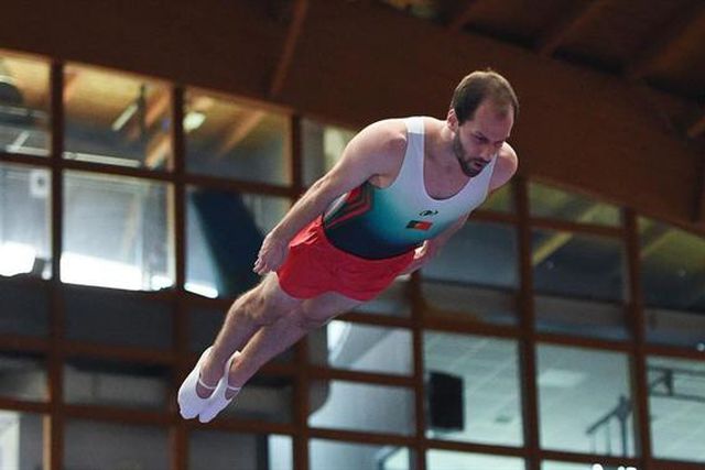 Diogo Abreu falha final do trampolim