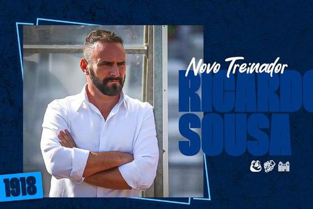Ricardo Sousa é o novo treinador
