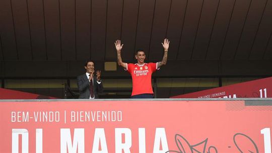 A mensagem de Di María aos benfiquistas: «Que seja uma grande temporada!» (vídeo)