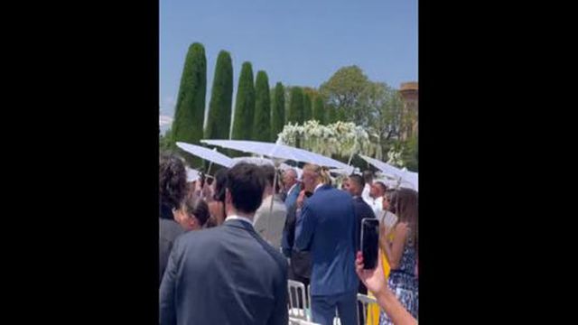 Aymeric Laporte, defesa espanhol do City, transferiu-se para o clube dos casados e Haaland foi um dos convidados