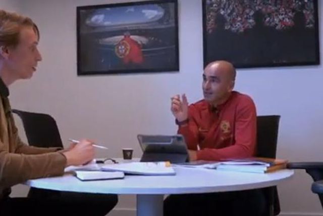 O dia de trabalho do novo selecionador nacional (vídeo)