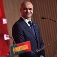 Roberto Martínez esteve com trio das águias no Seixal