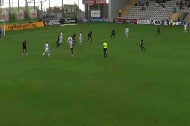 Já viu a bomba que abriu a vitória do Nacional sobre o Covilhã? Imperdível