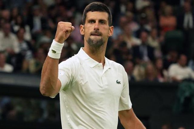 Wimbledon: Novak ‘tie-breakovic’ fica com a vitória rumo aos quartos de final 'pendurada'