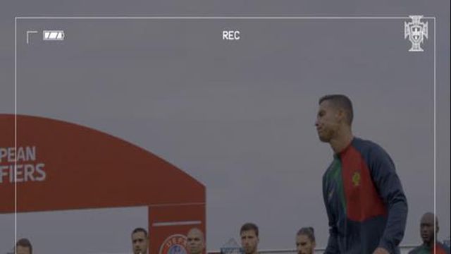 Os bastidores do jogo 200 de Cristiano Ronaldo pela Seleção Nacional