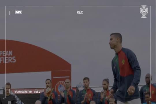 Os bastidores do jogo 200 de Cristiano Ronaldo pela Seleção Nacional