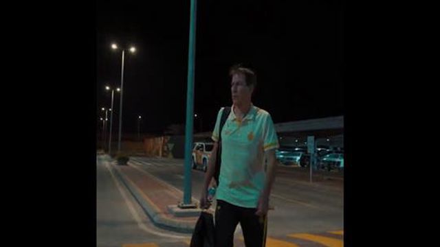 Sorridente Ronaldo e Al Nassr já estão em Jeddah