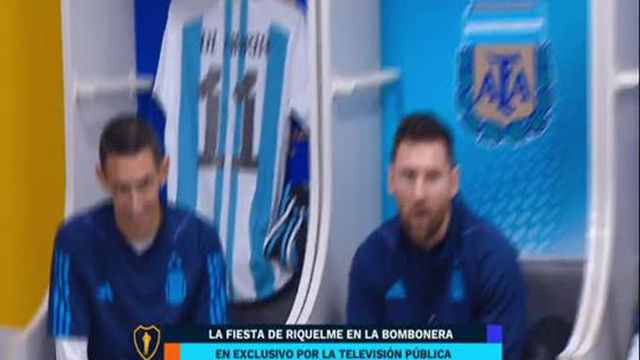 Que trio se juntou no balneário da Bombonera!