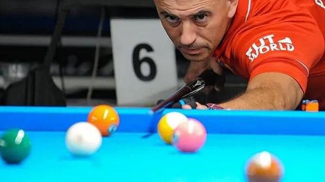 Tinoco fecha Euro de Pool com a sua terceira medalha e quarta de Portugal