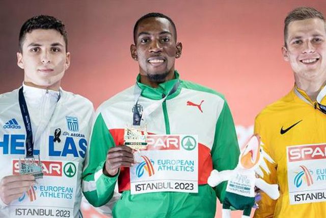 Pichardo e Dongmo recebem ouro: «A medalha é nossa»