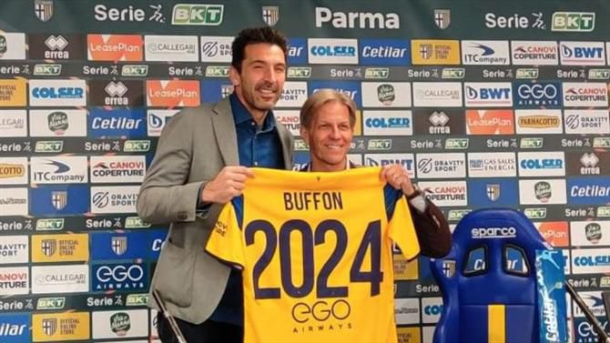 Buffon fora dos relvados por um mês