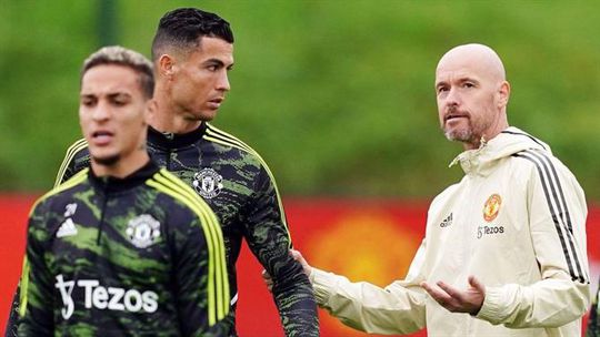 «Ten Hag saiu-se bem no caso com Ronaldo»