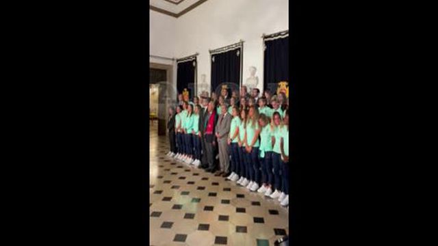 Assim terminou a receção à Seleção feminina em Belém