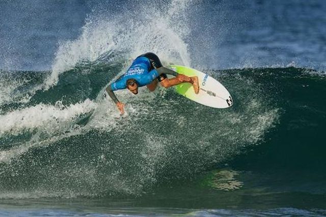 Kikas na final do Ballito Pro