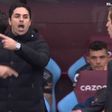 Arteta goza com árbitro mas escapa a cartão (vídeo)