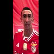 A mensagem de Di María aos benfiquistas: «Que seja uma grande temporada!»