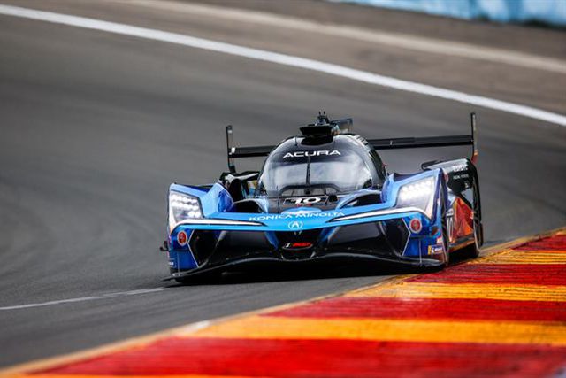 Filipe Albuquerque em ação no IMSA
