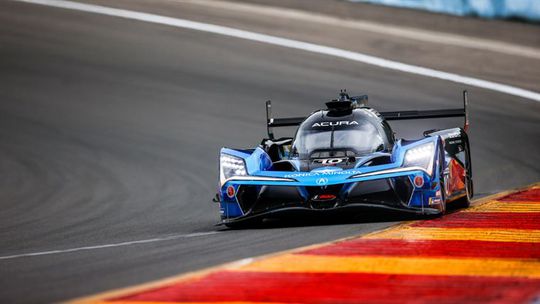 Filipe Albuquerque em ação no IMSA