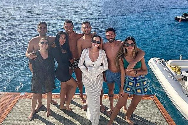 Companheiro de Seleção passa férias com Cristiano Ronaldo