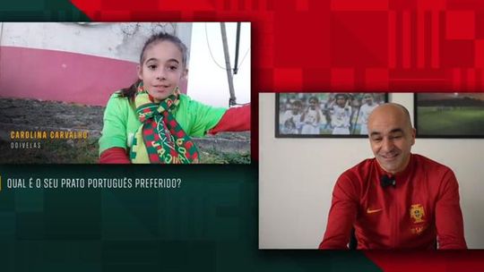 Portugueses entrevistam o selecionador Roberto Martínez (video)
