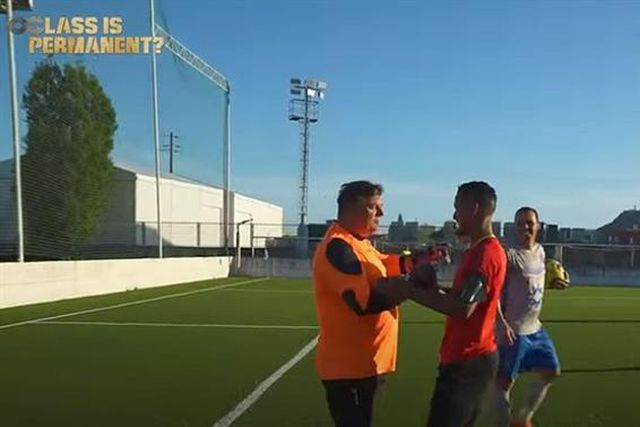 A forma é temporária, a classe (de Nani) é eterna (vídeo)