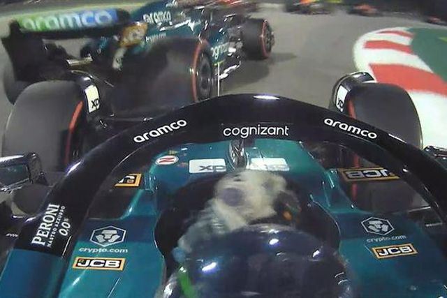 Stroll chorou após bater no carro de Alonso (vídeo)