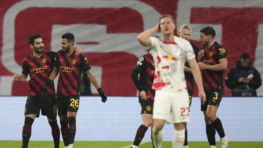 Grande reação alemã deixa tudo em aberto entre RB Leipzig e Man. City  (veja os golos)