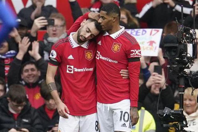 Manchester United vence com Bruno Fernandes e Rashford em destaque (veja os golos)