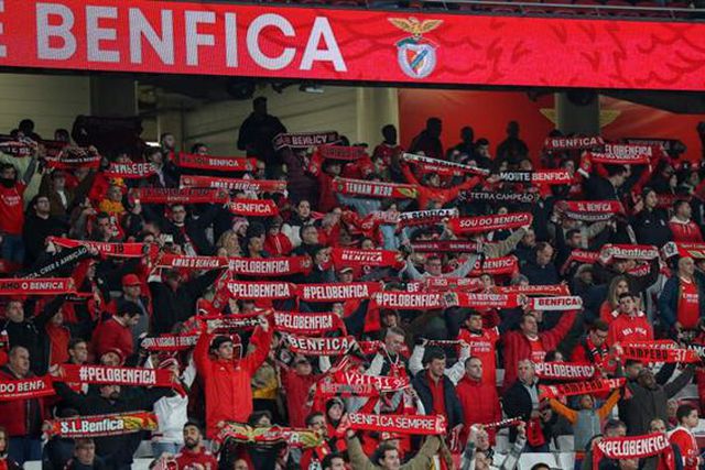 Benfica-Club Brugge: reabertura da venda de bilhetes