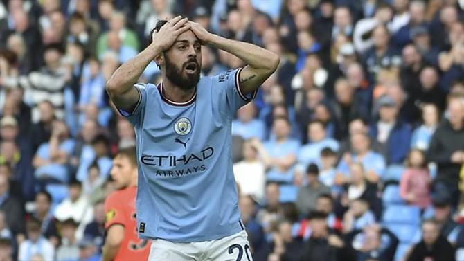 Guardiola deixa Bernardo Silva no banco