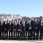 A foto de família da Cimeira de Presidentes com dois pormenores
