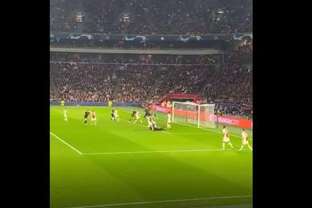 Outra perspetiva da festa do golo do Benfica (vídeo)