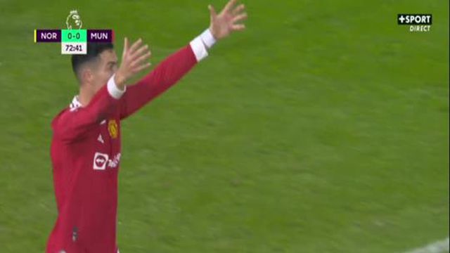 Ronaldo coloca o Manchester United em vantagem