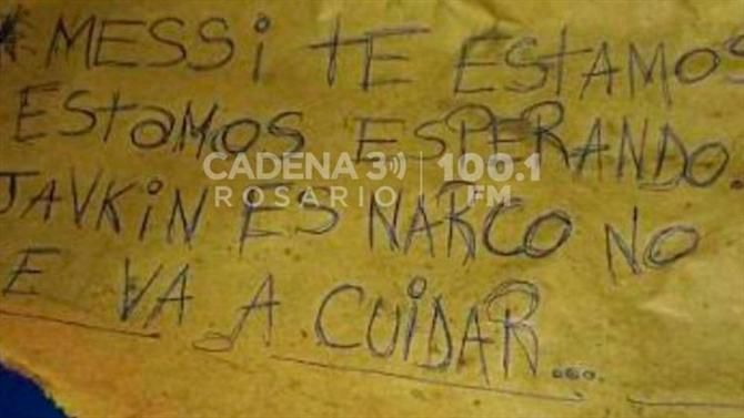 Vândalos disparam contra supermercado da família da mulher e deixam mensagem a Messi